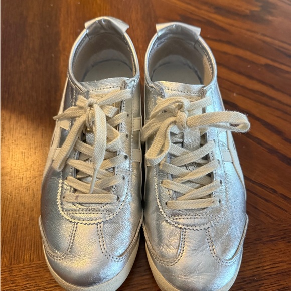 Onitsuka Tiger by Asics Silver Sneakers - Picture 2 of 6